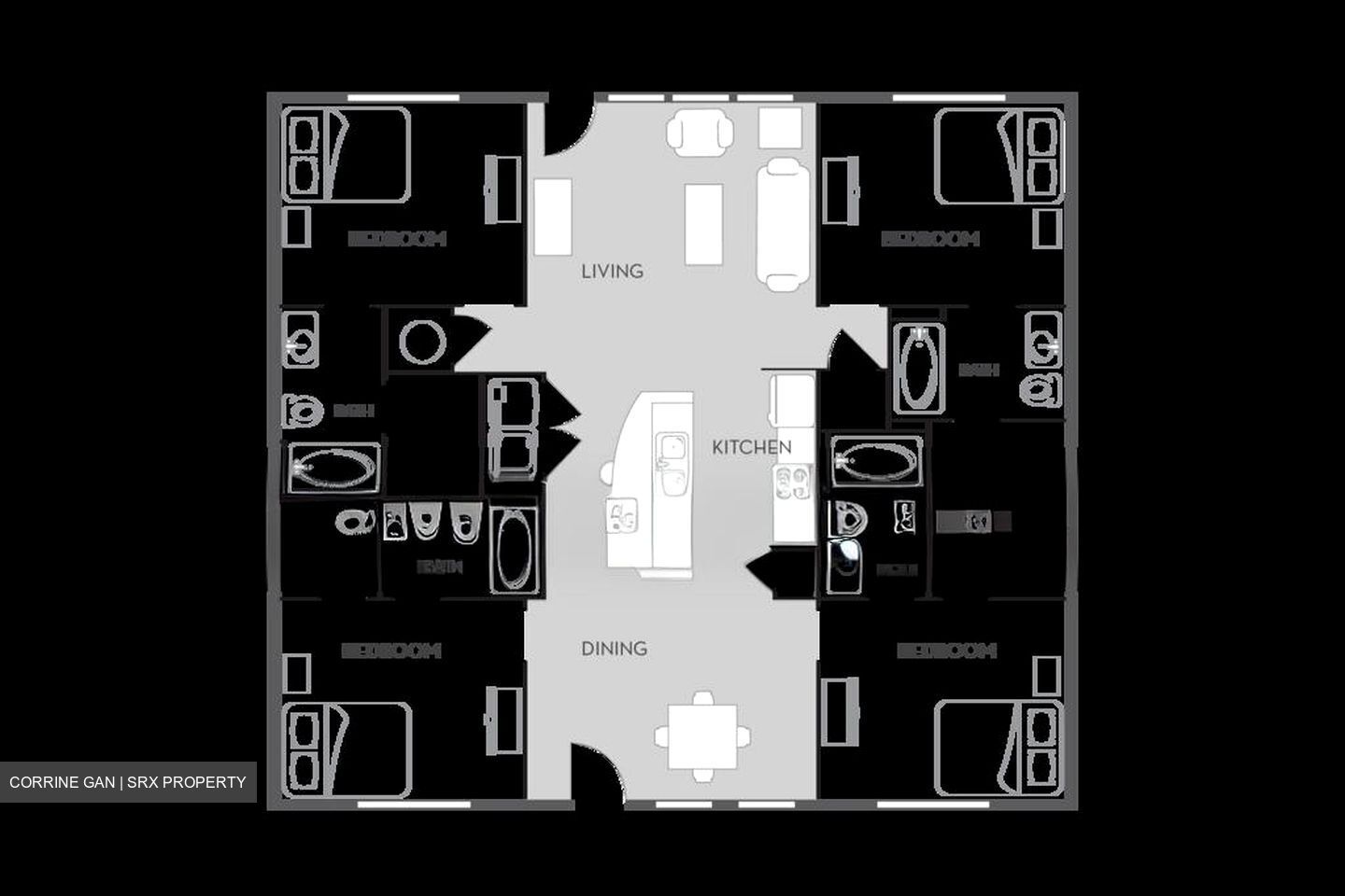 Blk 120 MARSILING RISE (Woodlands), HDB 4 Rooms #608647811